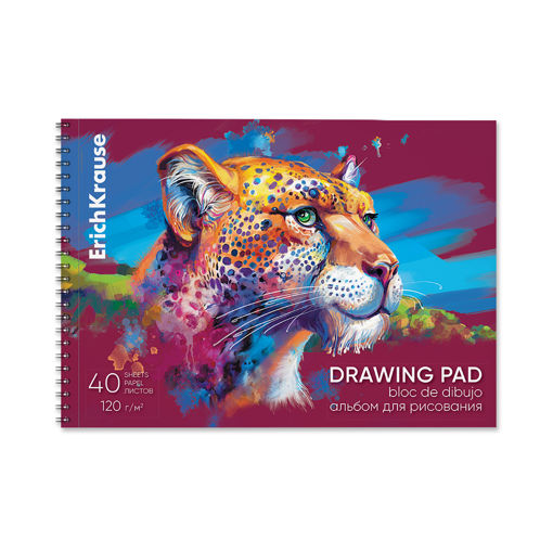 Picture of 120GSM A4 SPIRAL DRAWING PAD 40 SHEETS LANDSCAPE